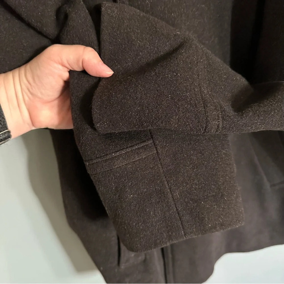 Express Men's Single-Breasted Wool Coat. 100% Wool.‎ - Picture 8 of 10